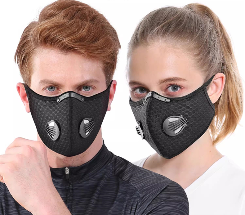 Anti Pollution Mask - قناع ركوب الدراجات الرياضي قابل للغسل