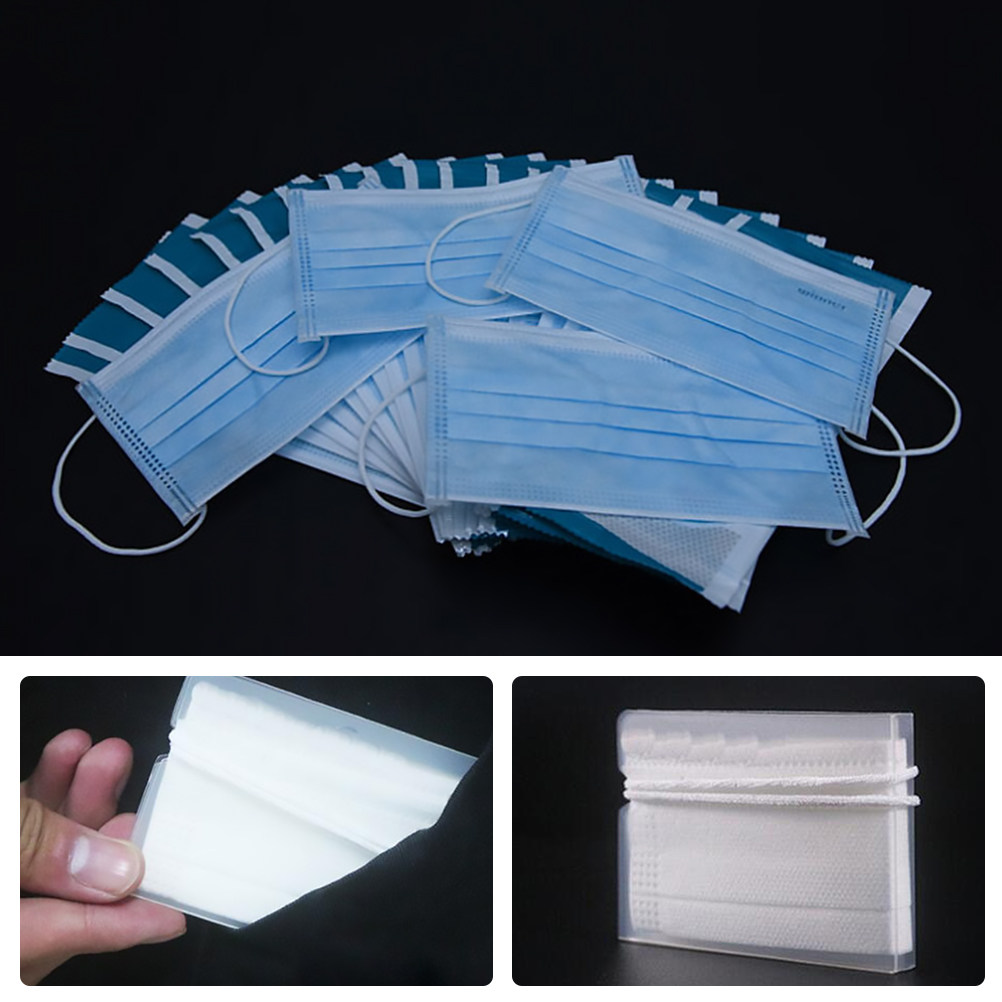 Face Mask Storage Box - 4 قطع من علب تخزين الأقنعة