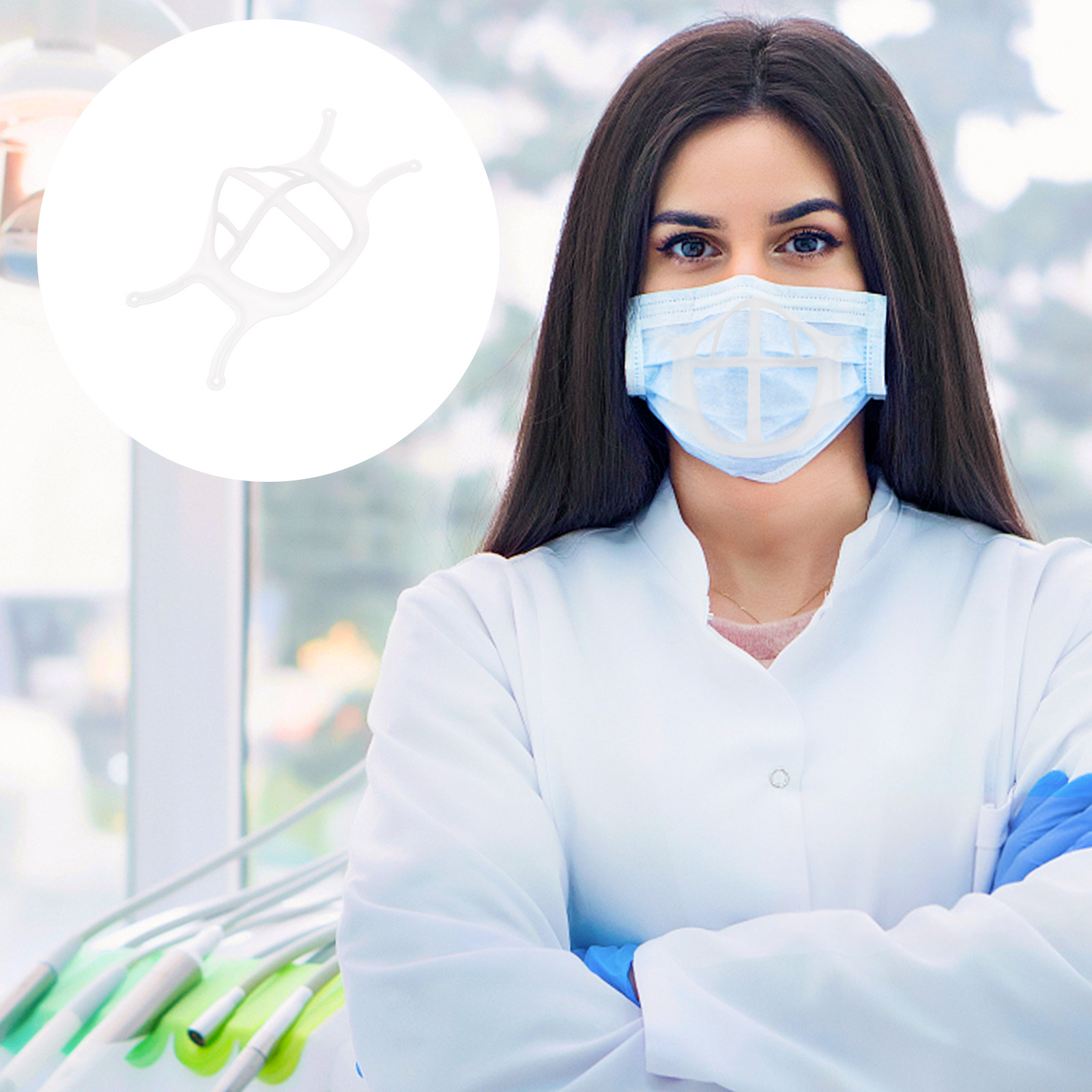 Silicone Mask Bracket - 5 قطع من دعامات القناع الداخلية