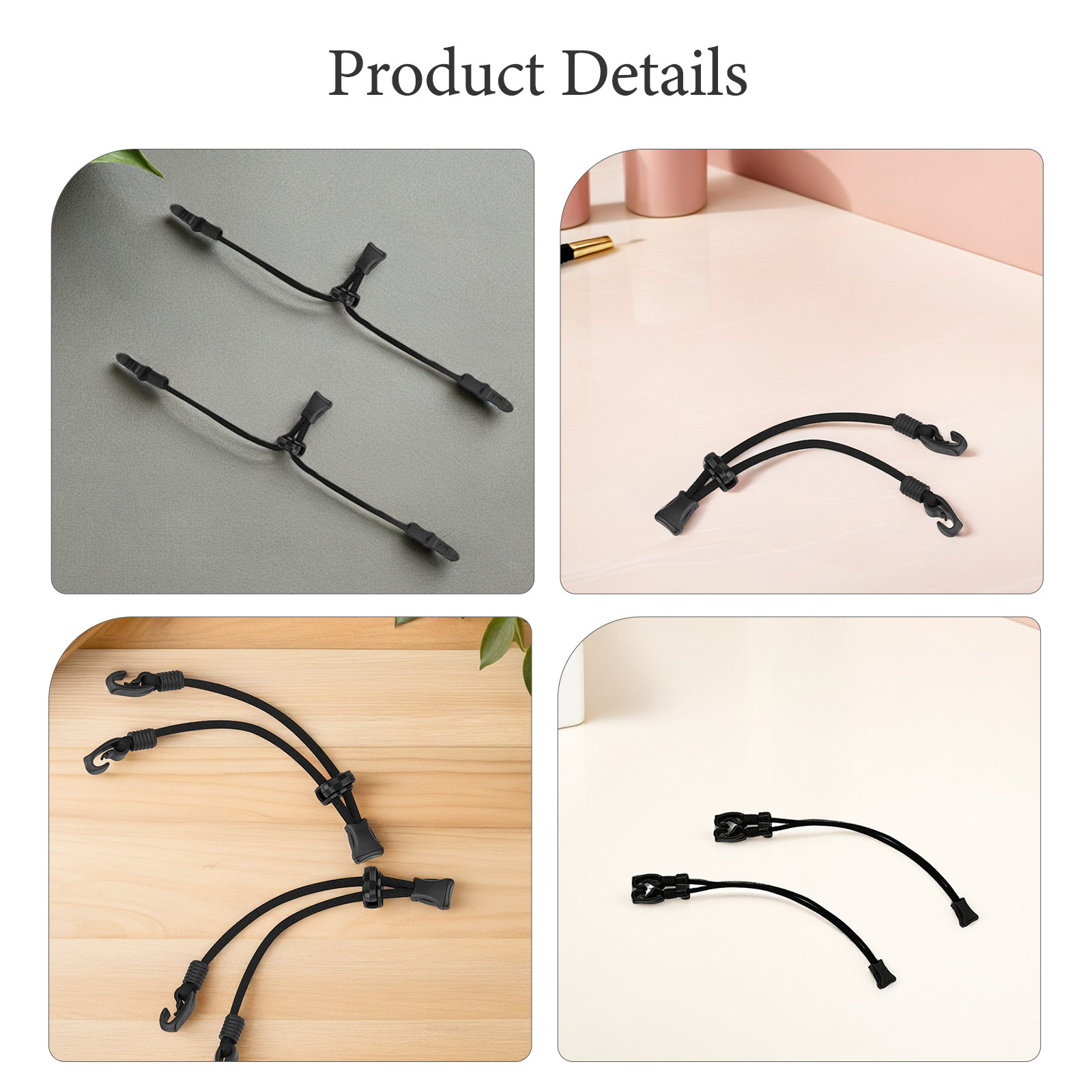 6 قطع من حاملات تمديد الكمامات - مراجعة Mask Ear Saver Strap وسعره