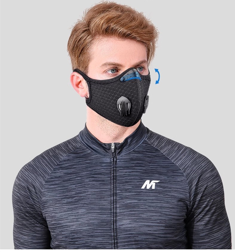 قناع ركوب الدراجات الرياضي قاب - مراجعة Anti Pollution Mask وسعره