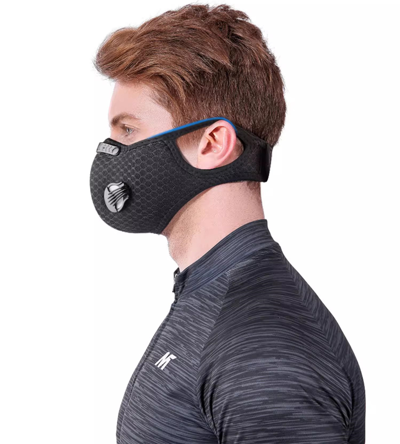 قناع ركوب الدراجات الرياضي قاب - مراجعة Anti Pollution Mask وسعره
