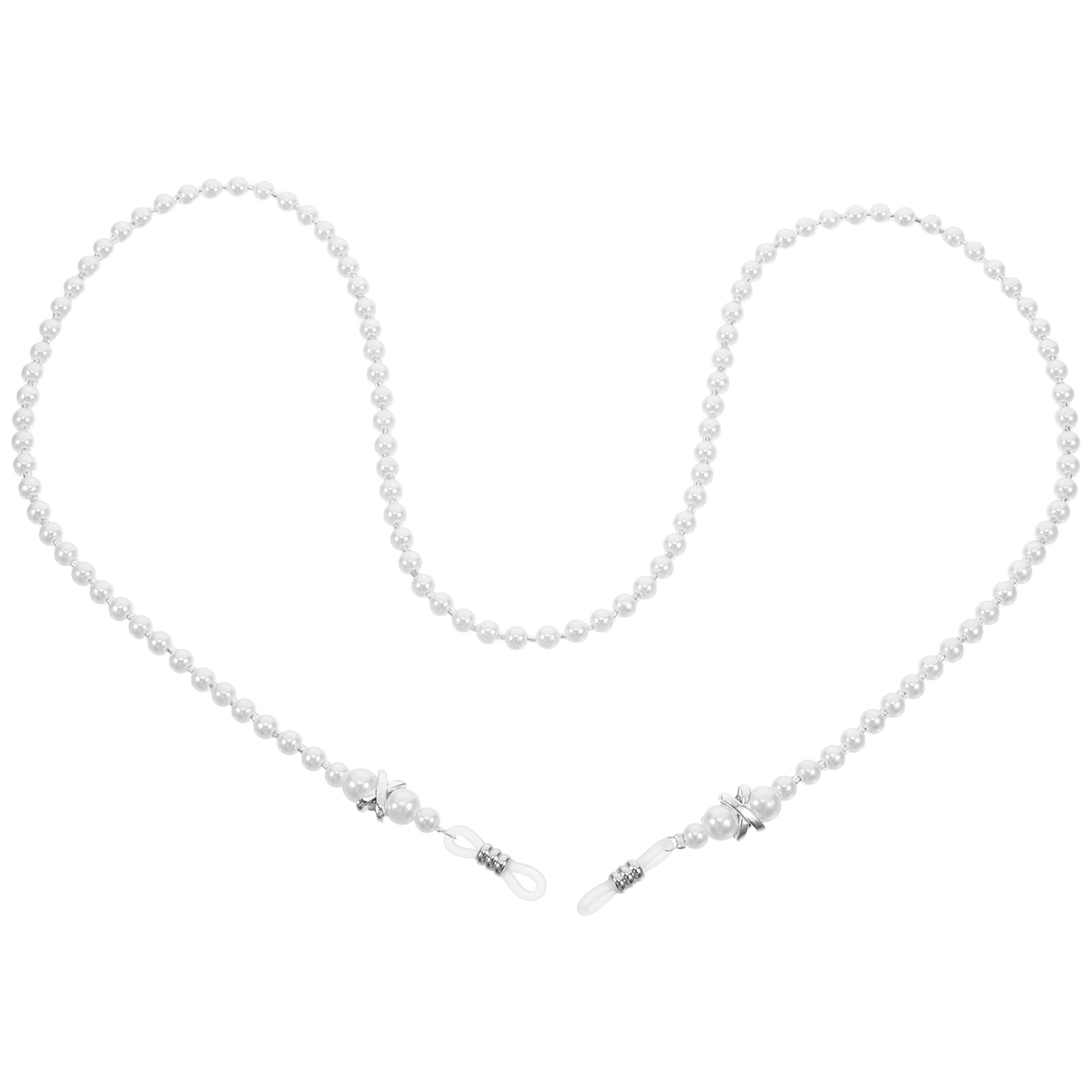 سلسلة نظارات أنيقة مزينة باللؤ - مراجعة Mask Chain Holder وسعره